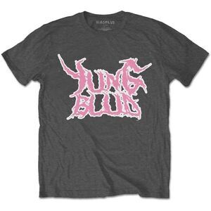 Yungblud Unisex Adult Deadhappy Back Print Cotton T-Shirt / Charcoal Grey